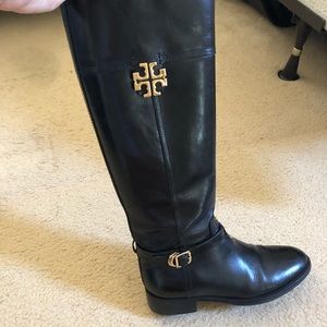 Tory Burch Eloise Riding Boot- Galleon Leather